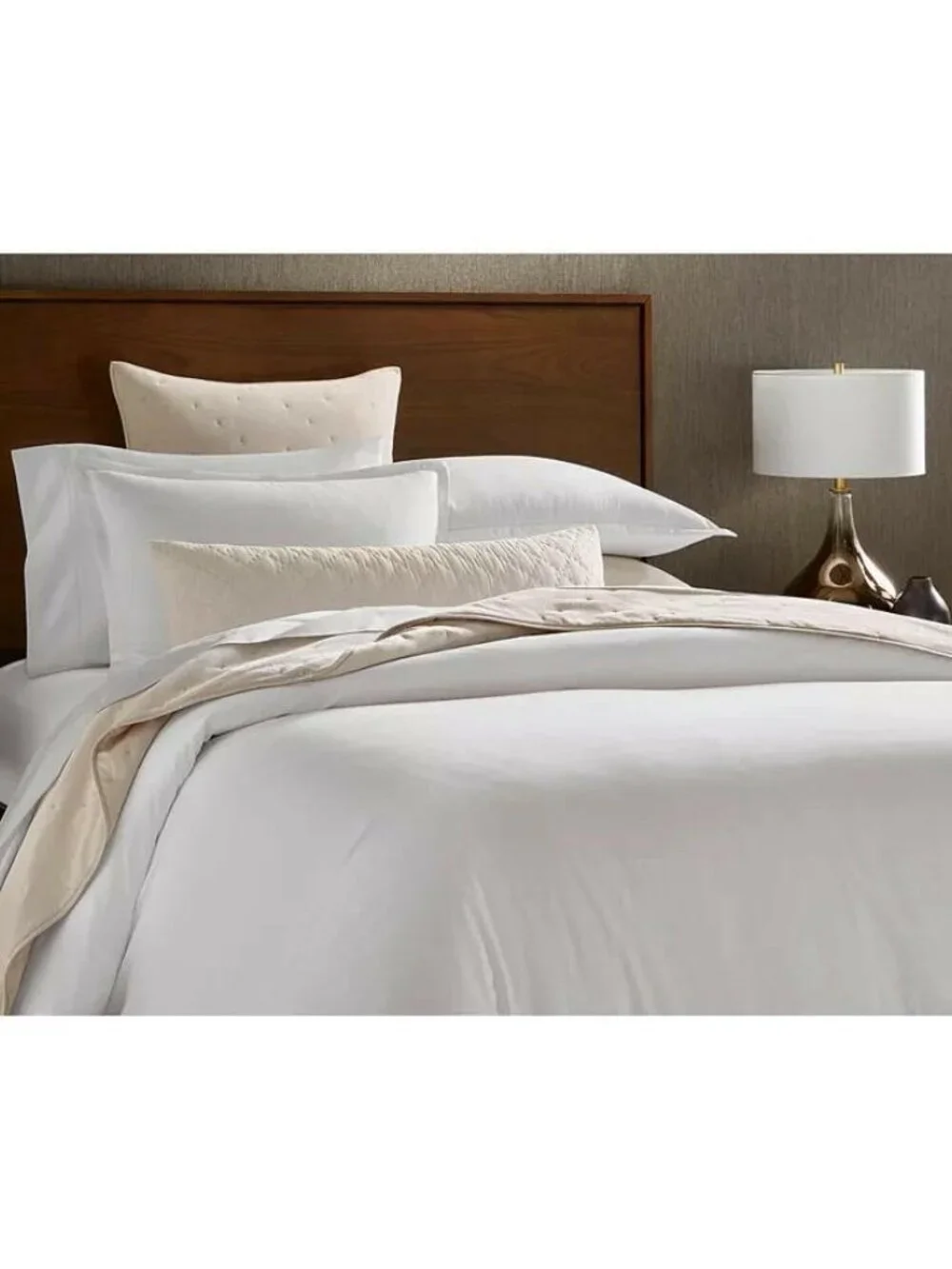 Hotel Collection 680 Thread Count Comforter Set Full Queen White $435